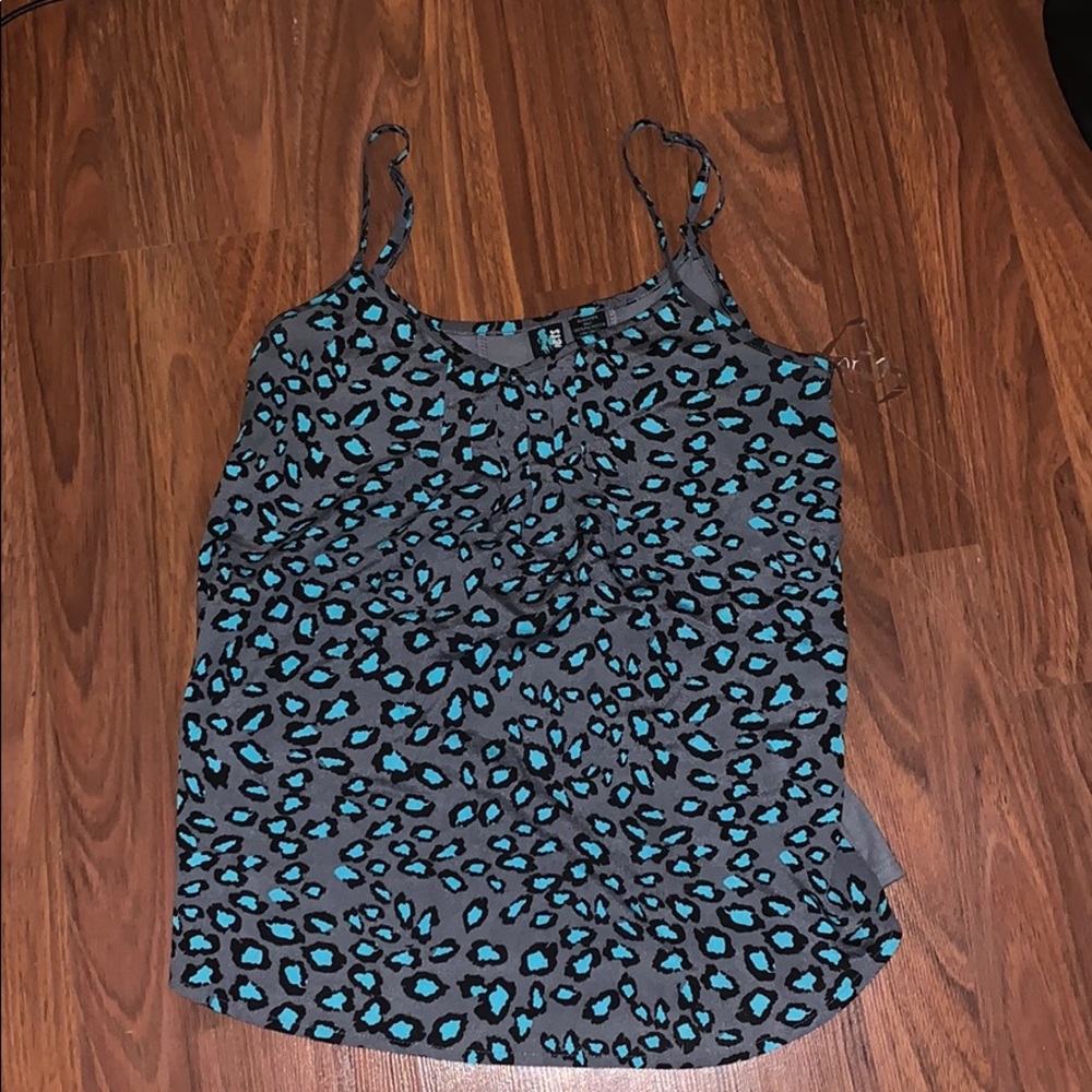 Cheetah tank top